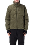 Green Mock Collar Jacket 1