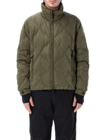 Green Mock Collar Jacket 1