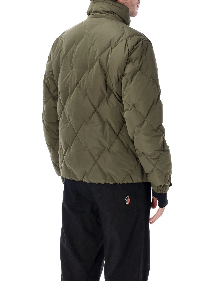 Green Mock Collar Jacket 2
