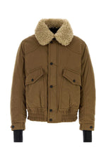 Brown Shirt Collar Jacket 1