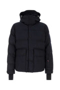 Dark Blue Quilted Jacket 1