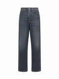 Blue Mid Rise Jeans 1