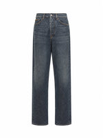 Blue Mid Rise Jeans 1