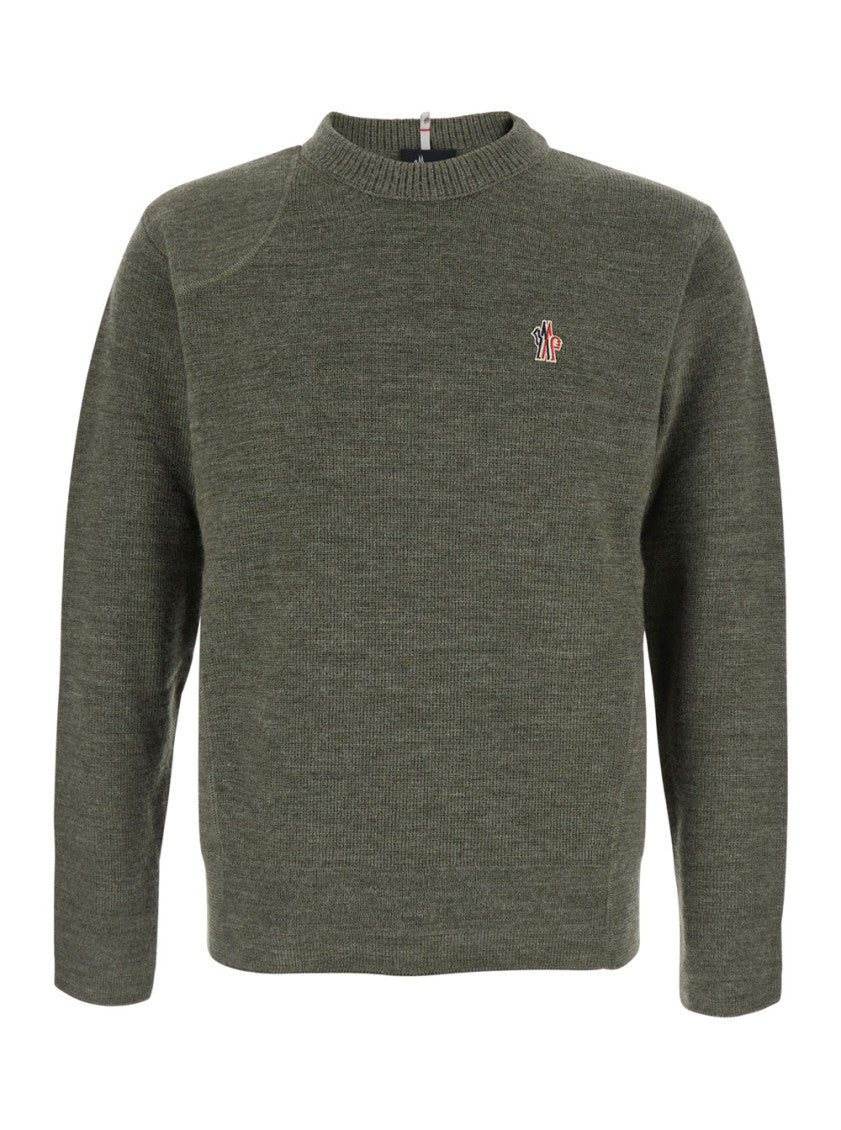 Green Crew Neck Sweater 1