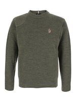Green Crew Neck Sweater 1