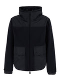 Black Logo Hood Jacket 1
