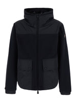 Black Logo Hood Jacket 1