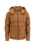 Beige Quilted Hood Jacket 1
