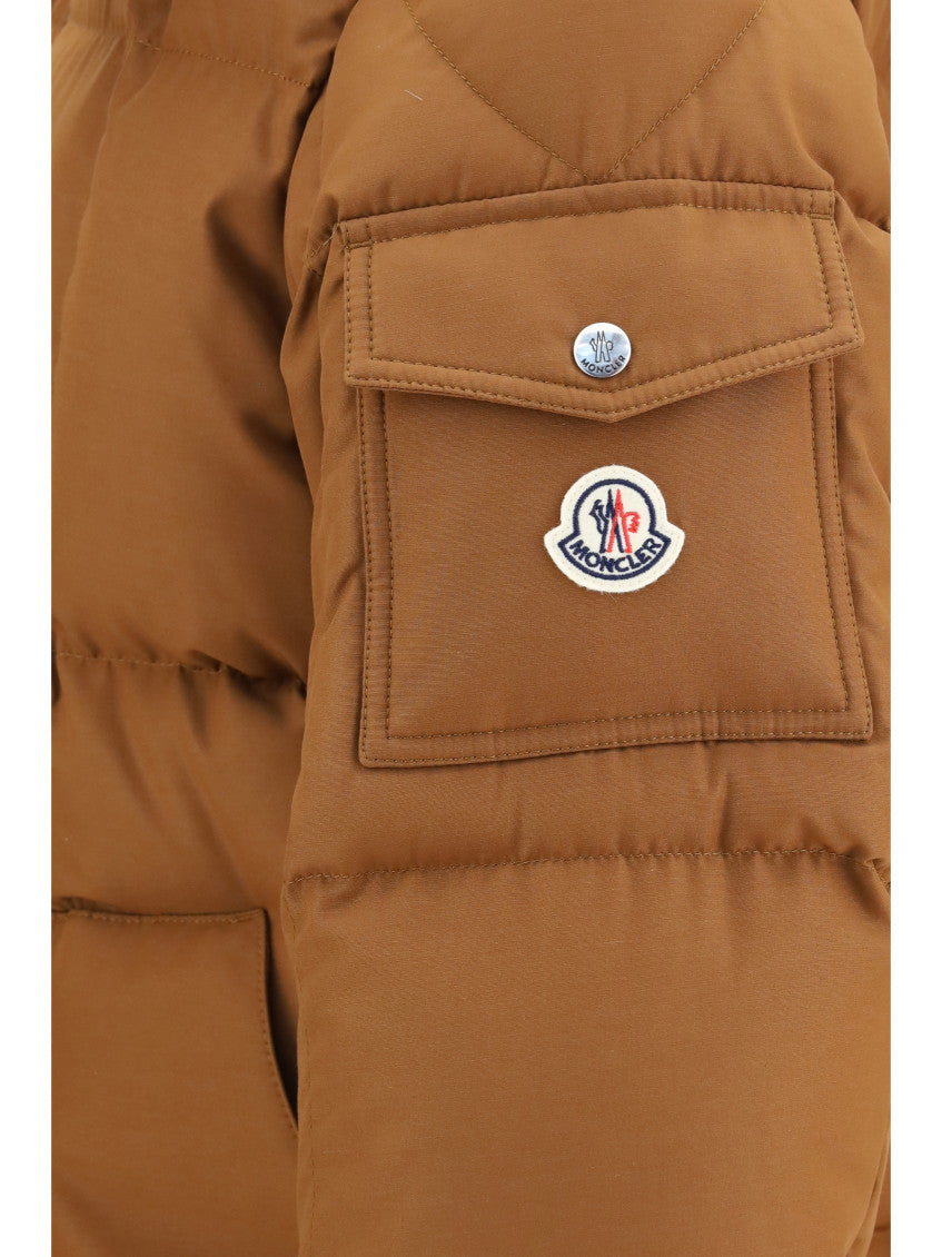 Beige Quilted Hood Jacket 3