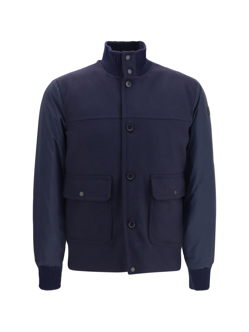 Blue Button-Up Jacket 1