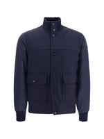 Blue Button-Up Jacket 1