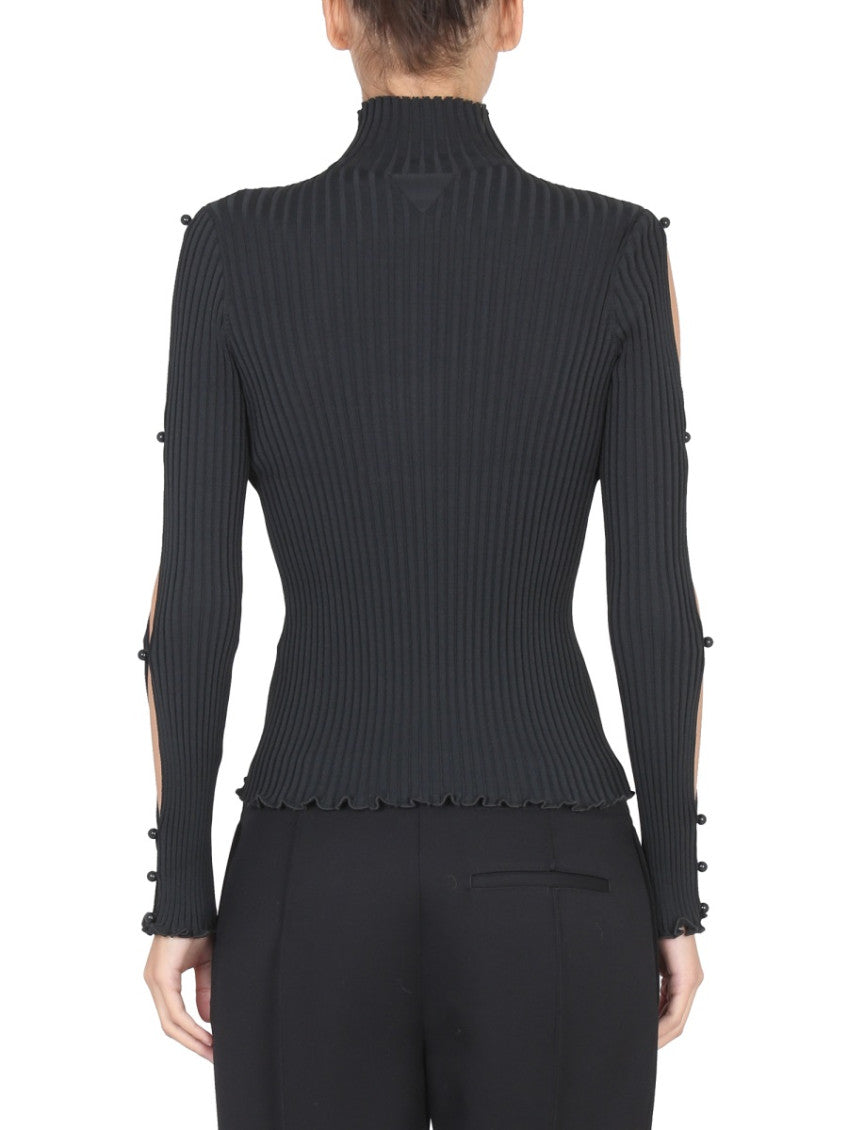 Black Turtle Neck Sweater 2