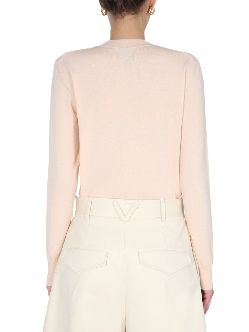 Pink Crew Neck Sweater 2