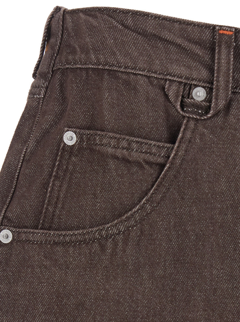 Brown High Rise Jeans 3