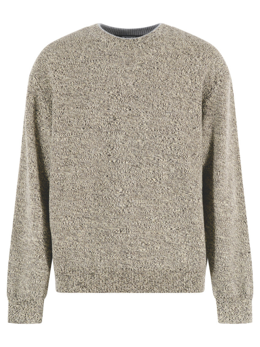 Beige Crew Neck Sweater 1