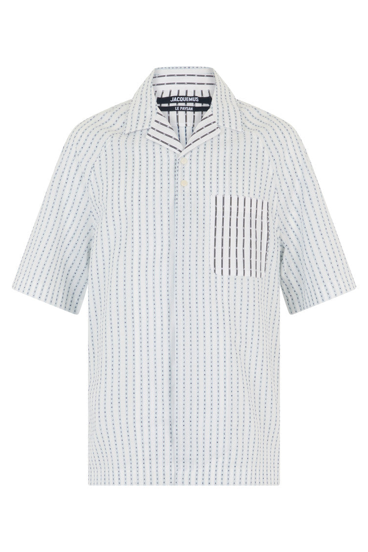White Regular Printed Shirt 1