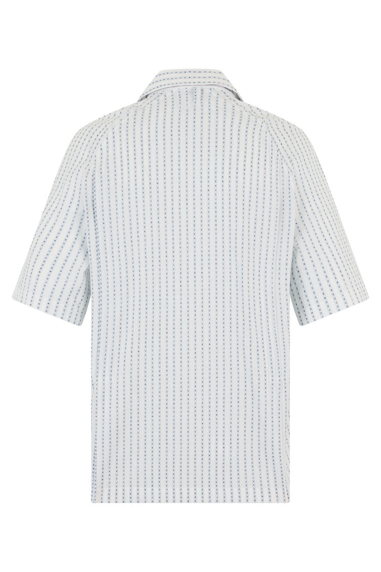 White Regular Printed Shirt 2