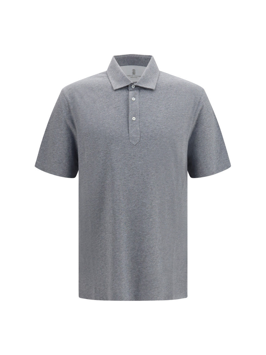 Light Grey Textured Polo 1