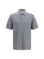 Light Grey Textured Polo 1