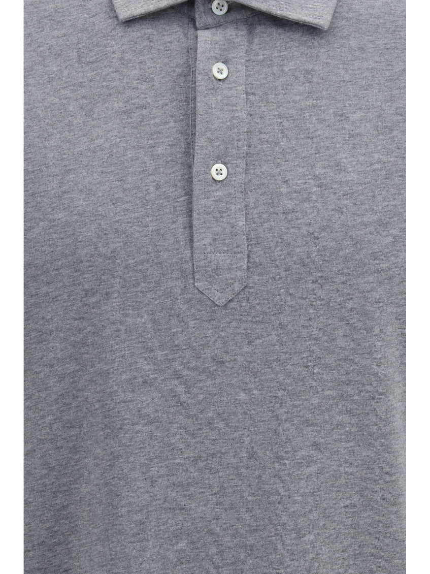 Light Grey Textured Polo 3