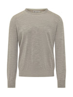 Grey Crew Neck Sweater 1
