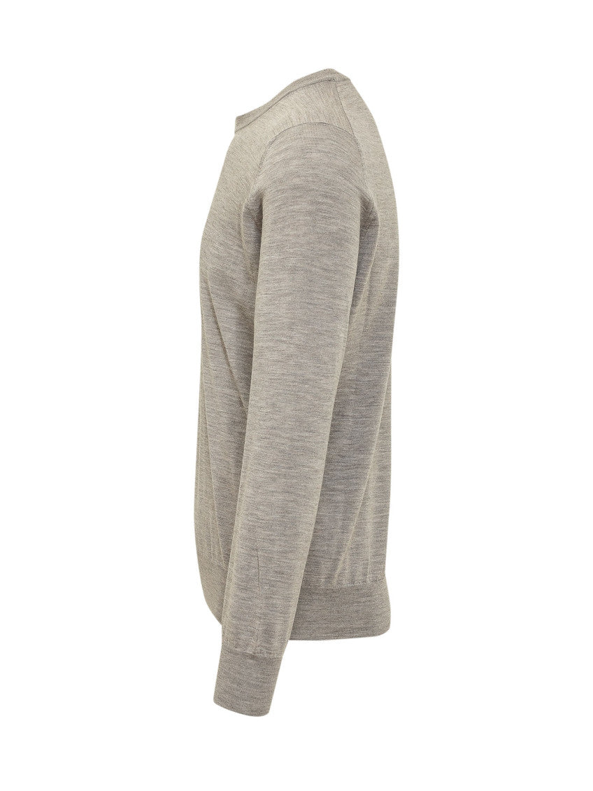 Grey Crew Neck Sweater 3