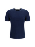 Blue Crew Neck T-Shirt 1