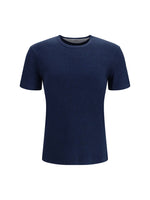 Blue Crew Neck T-Shirt 1