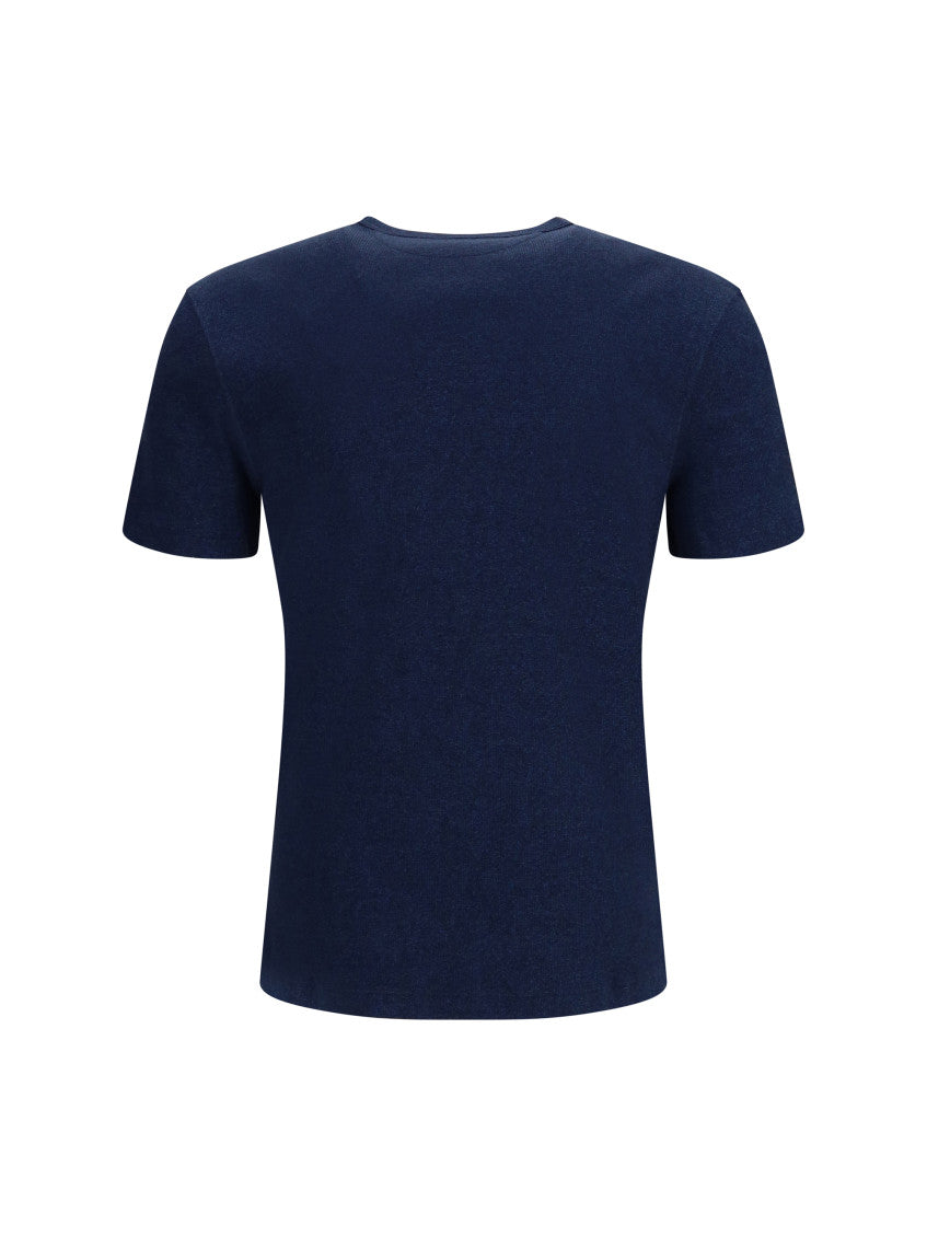 Blue Crew Neck T-Shirt 2