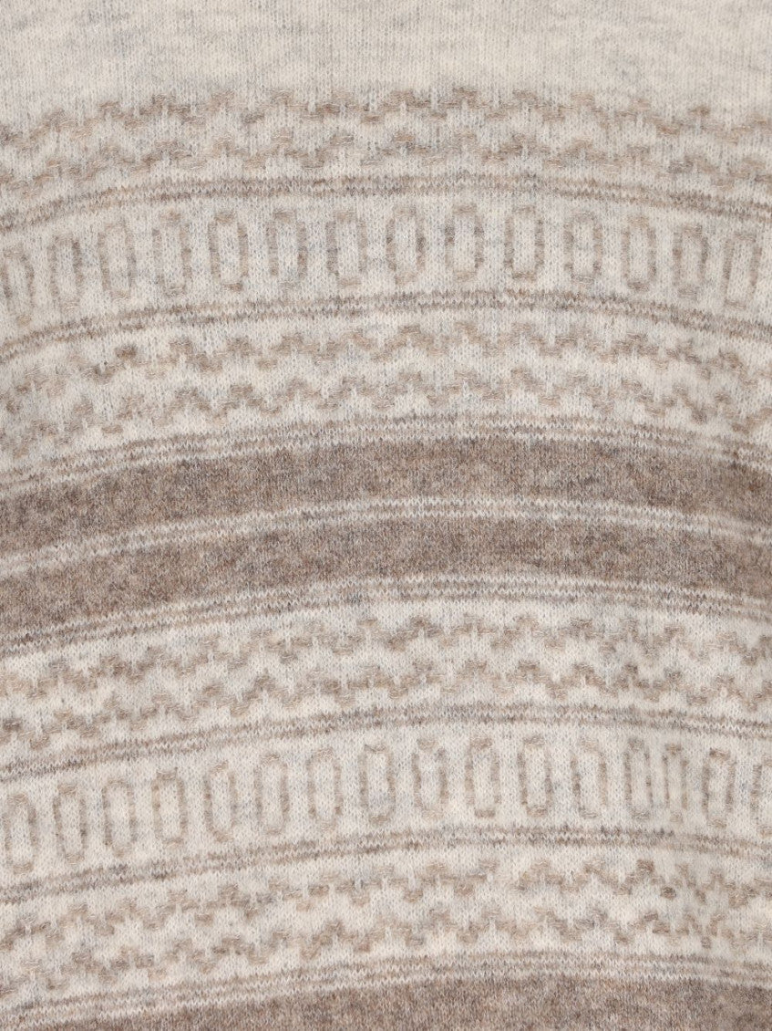Off White Turtle Neck Sweater 4