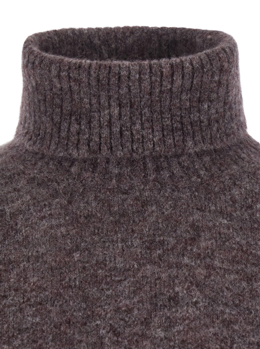 Grey Turtle Neck Sweater 3