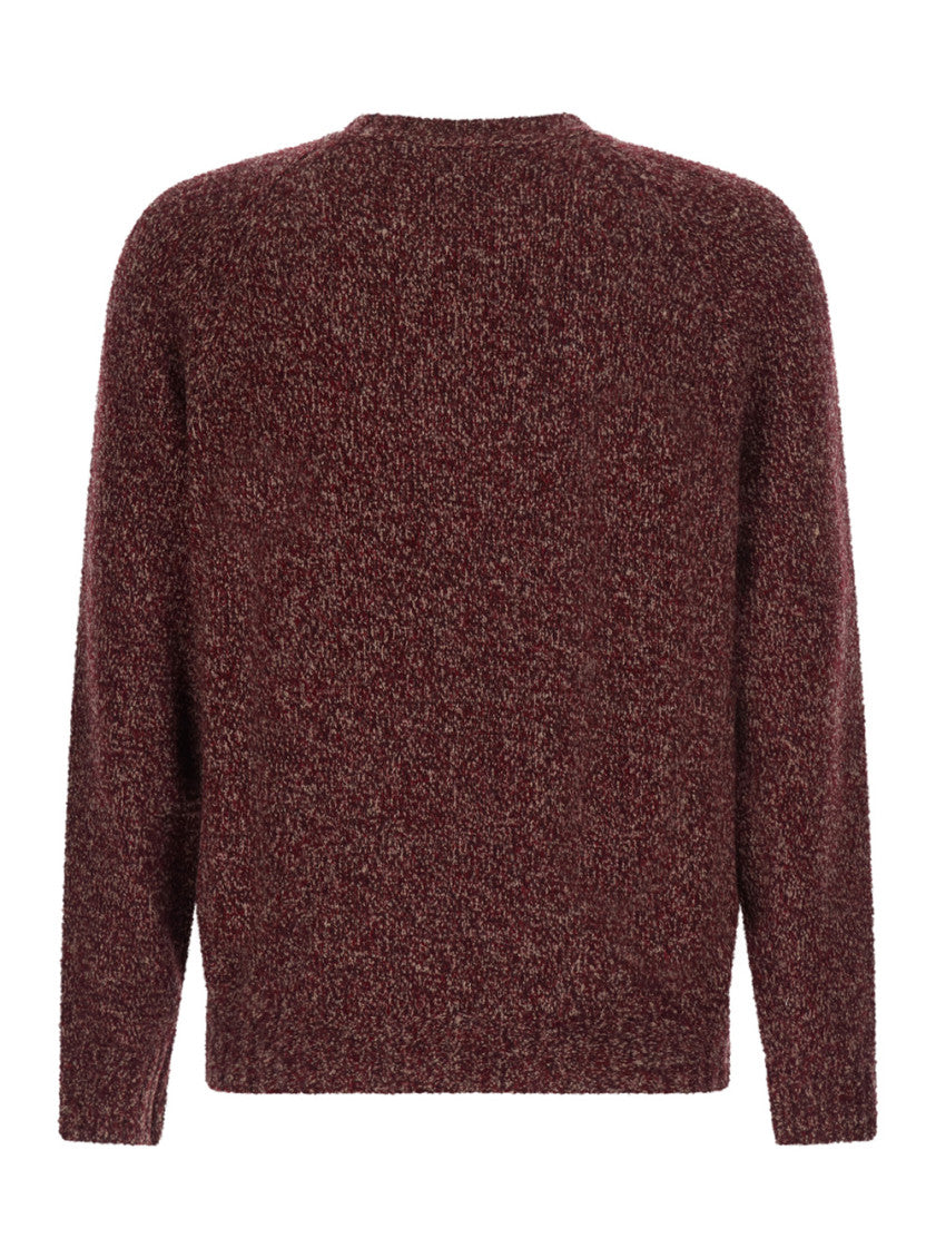 Maroon Crew Neck Sweater 2