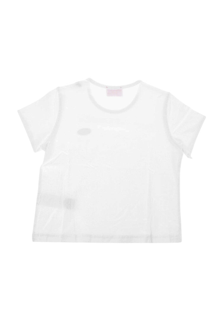 Girls White Logo T-Shirt 2
