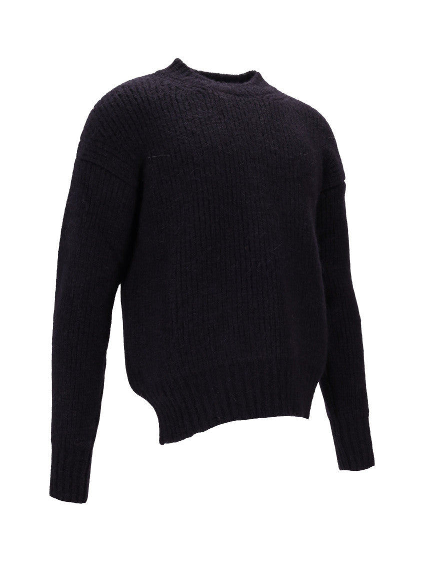 Black Crew Neck Sweater 2