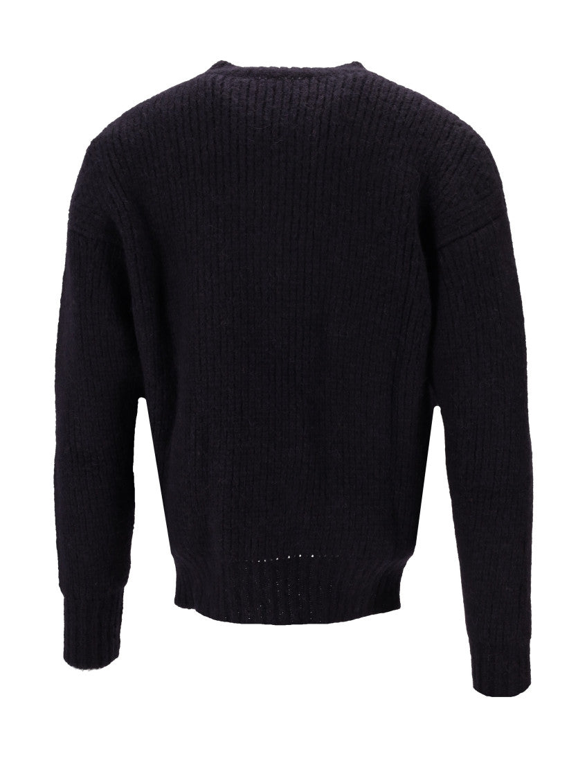 Black Crew Neck Sweater 4
