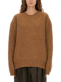 Brown Crew Neck Sweater 1