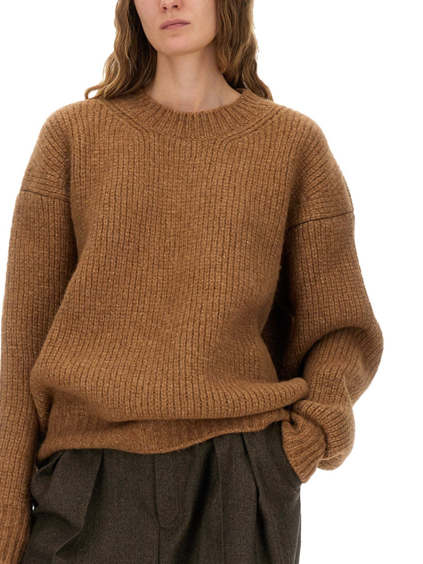 Brown Crew Neck Sweater 4