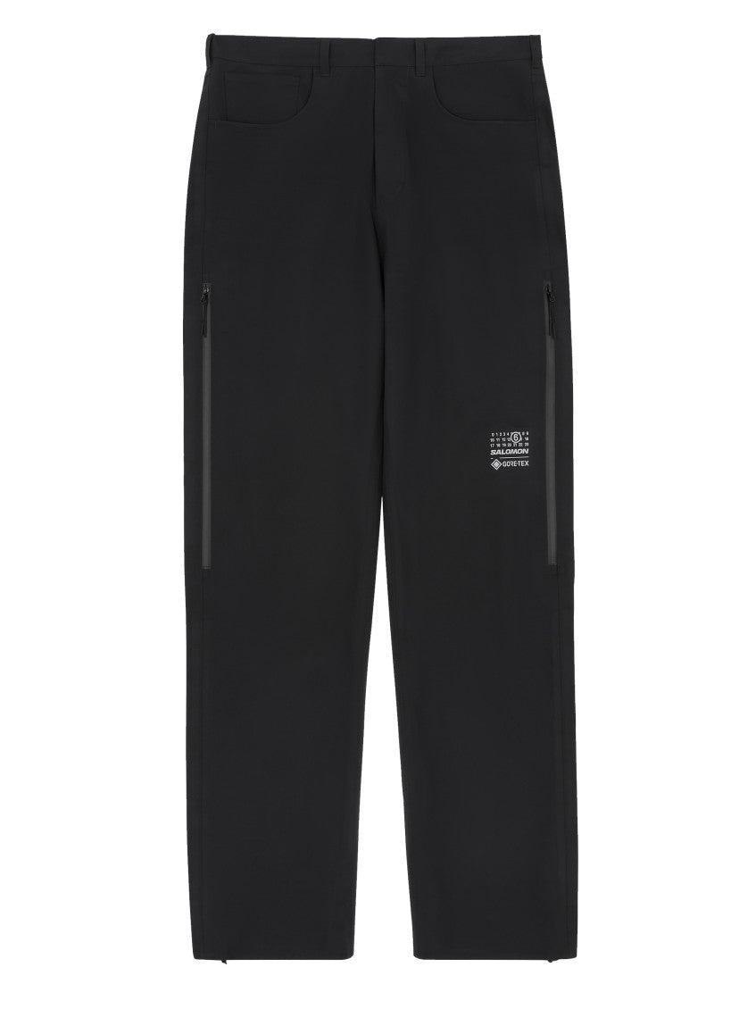 Black Logo Print Pant 1