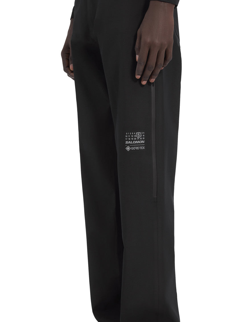 Black Logo Print Pant 4