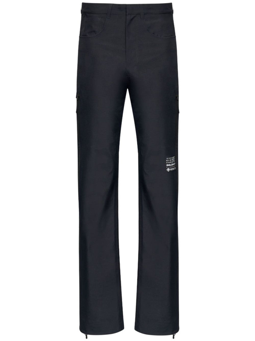 Black Logo Print Pant 8