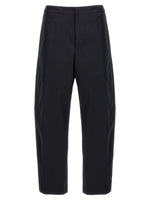 Blue Embroidered Logo Pant 1