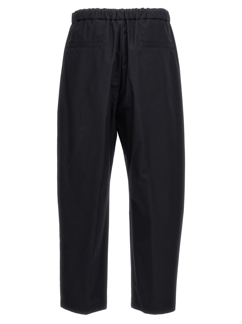 Blue Embroidered Logo Pant 2
