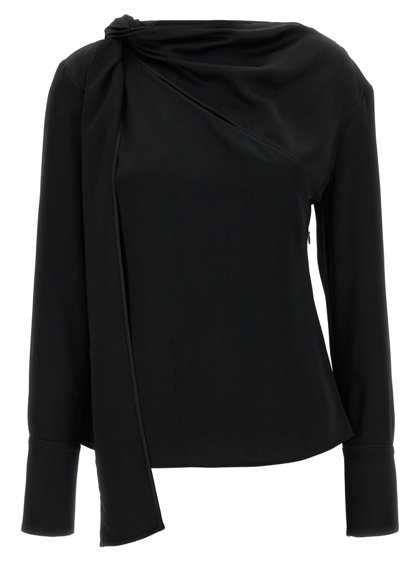 Black Viscose blouse 1