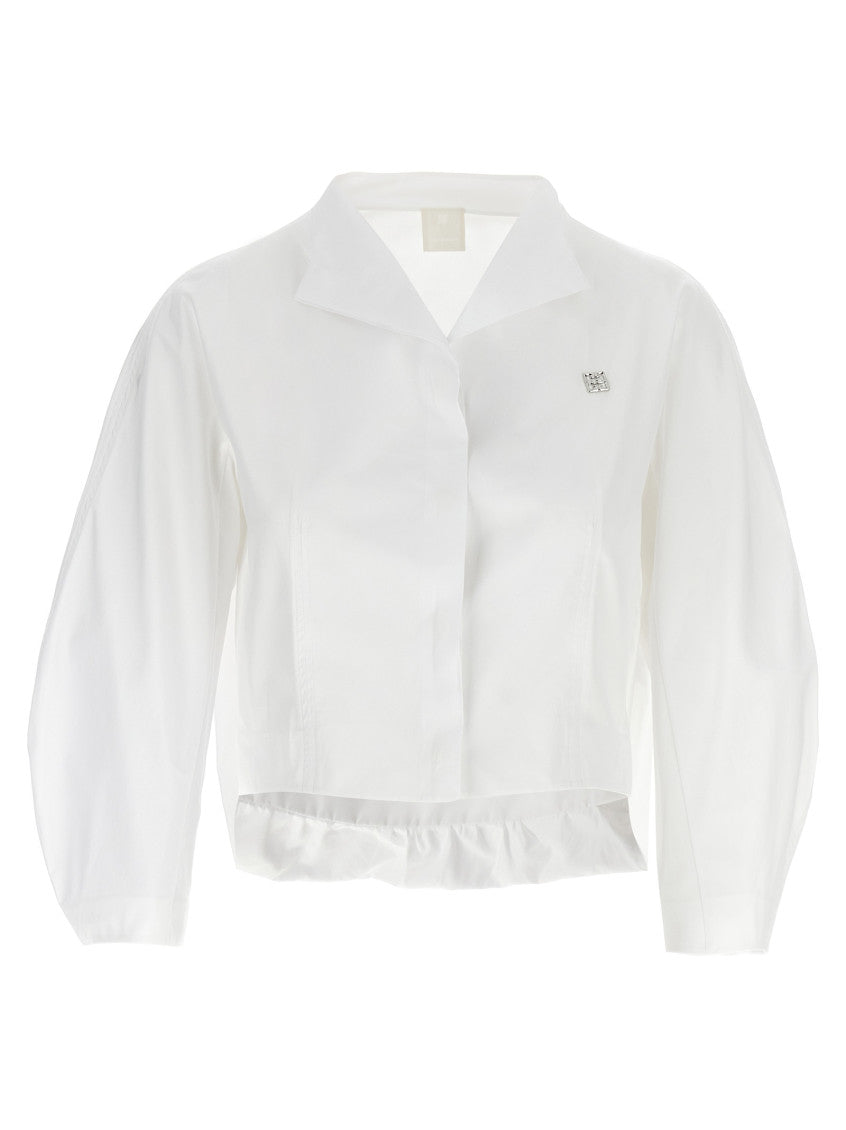 White Puff Shirt 1
