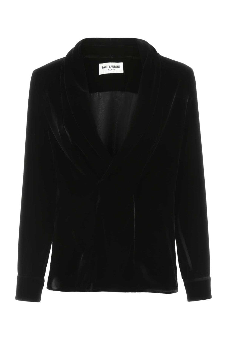 Black Velvet blouse 1