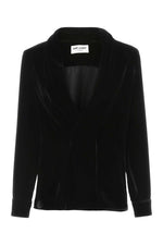 Black Velvet blouse 1