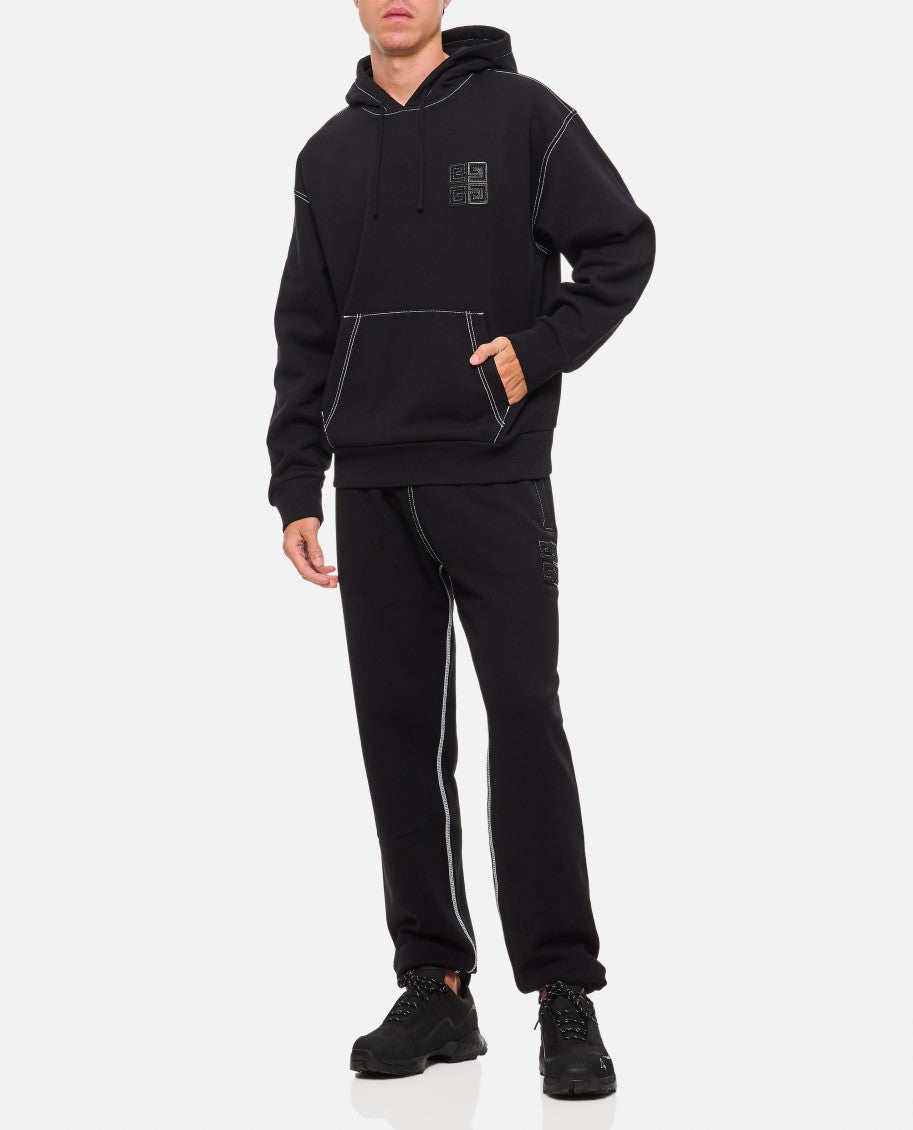 Black Elasticated Waist Sweatpants 2