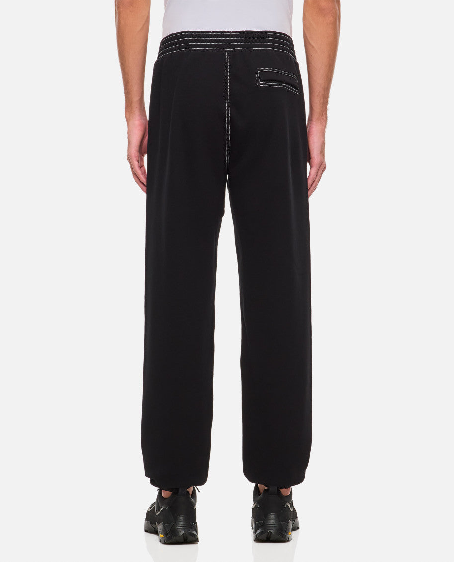 Black Elasticated Waist Sweatpants 3