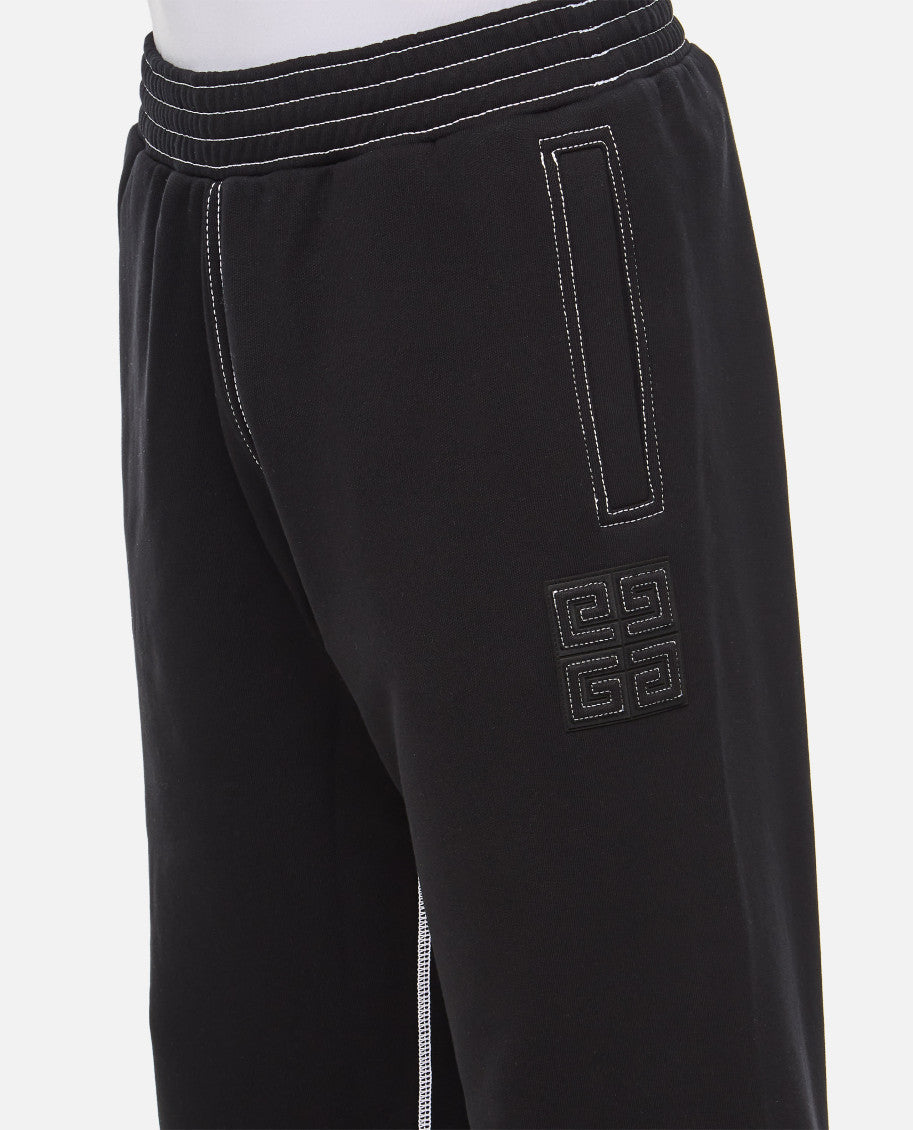 Black Elasticated Waist Sweatpants 4