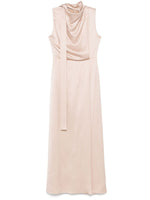 Rose Gold Silk Dress 1